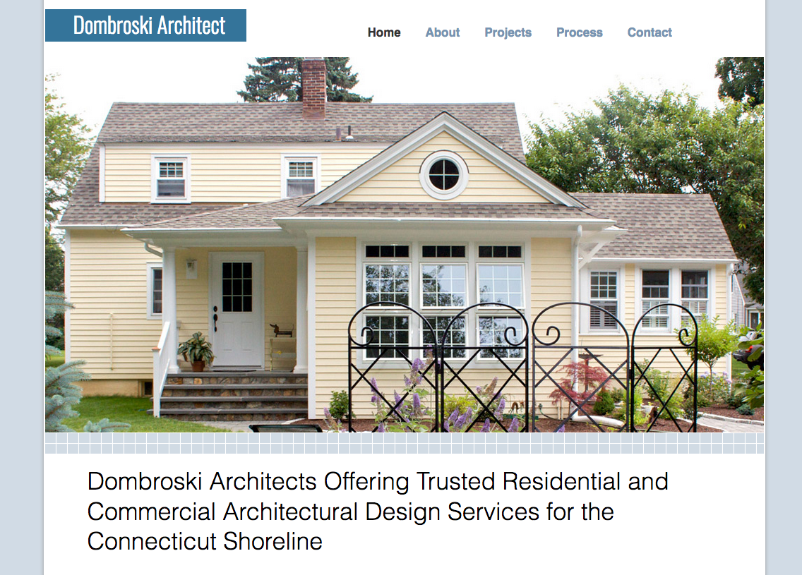 web design for architects by halagan design